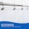Kenney Mfg Erin Decorative Shower Curtain Hooks, Set of 12, Brushed Nickel KN62151V1 - alternate 3
